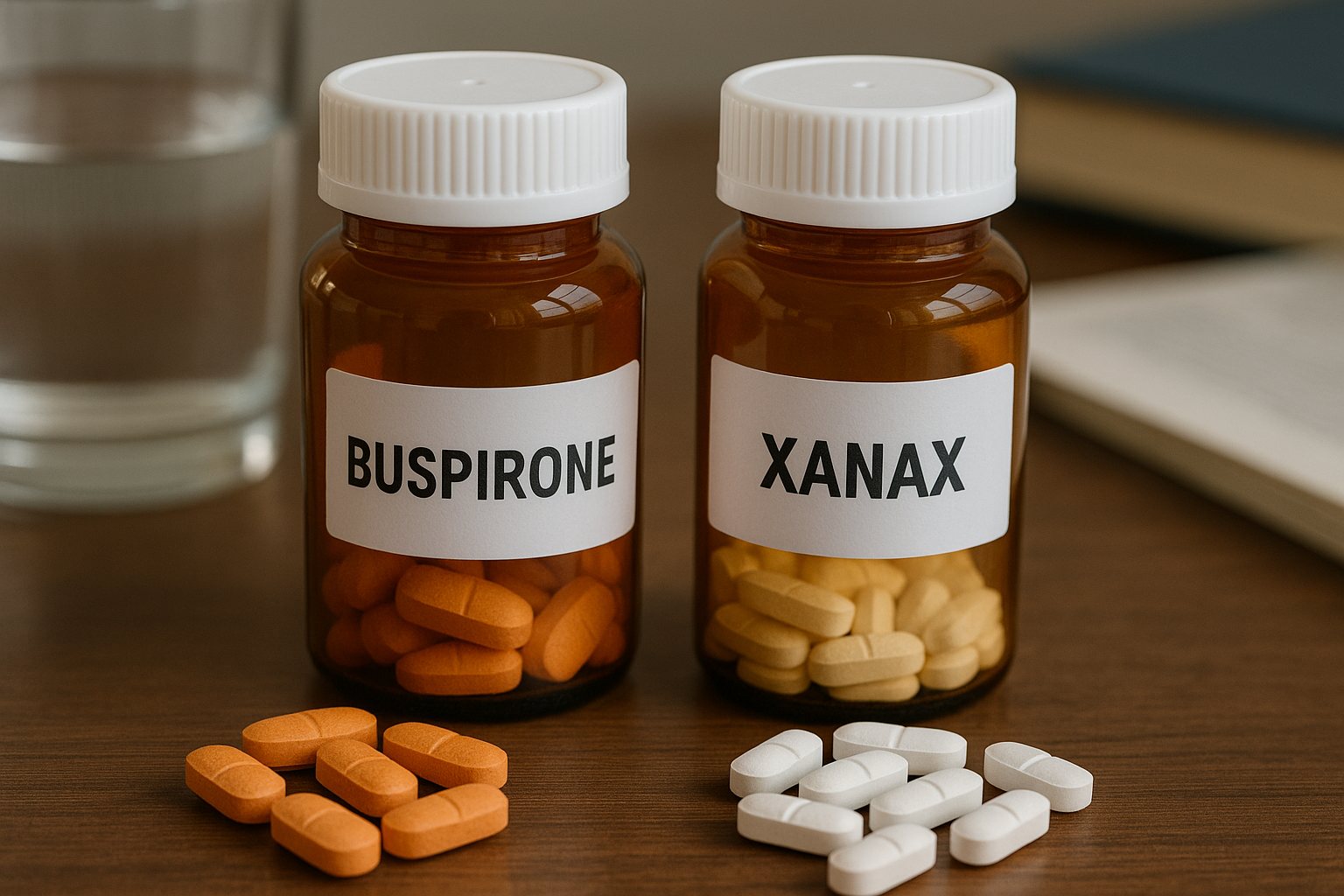 Buspirone vs. Xanax