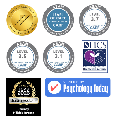 Journey Hillside Accreditations