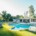 Hillside boutique luxury rehab residence exterior in Tarzana Los Angeles